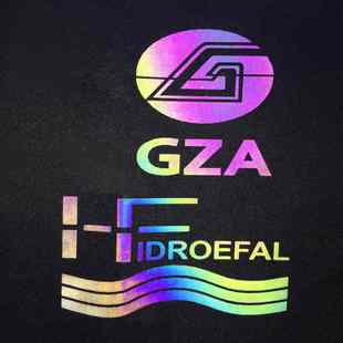 炫彩七彩反光热贴膜材料