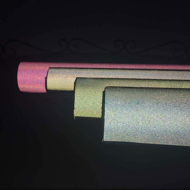 中亮彩色反光热贴膜