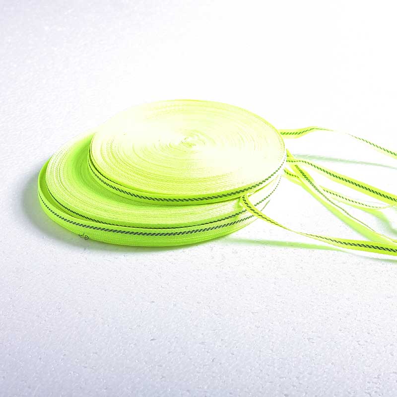 反光丝织带提花 